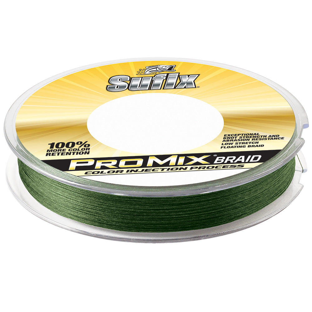 Sufix ProMix Braid  20lb  LowVis Green  300 yds 630120G