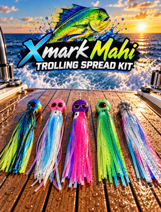 Xmark Mahi Trolling Spread Kit – 5 Lures