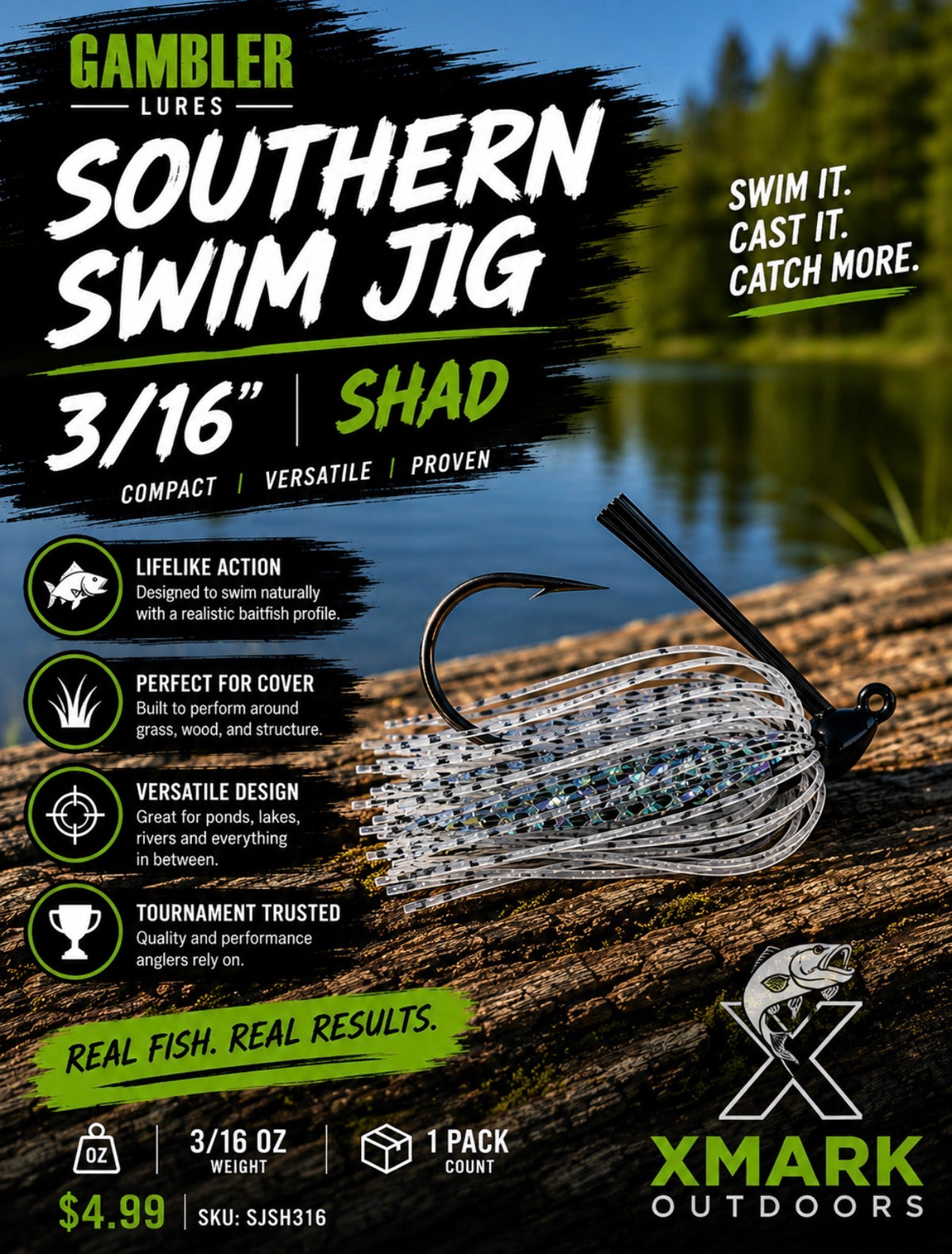 Gambler Swim Jig