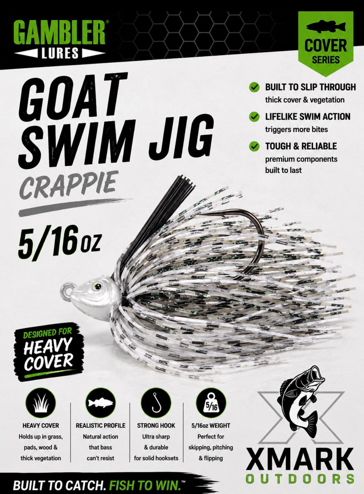 Gambler GOAT Swim Jig