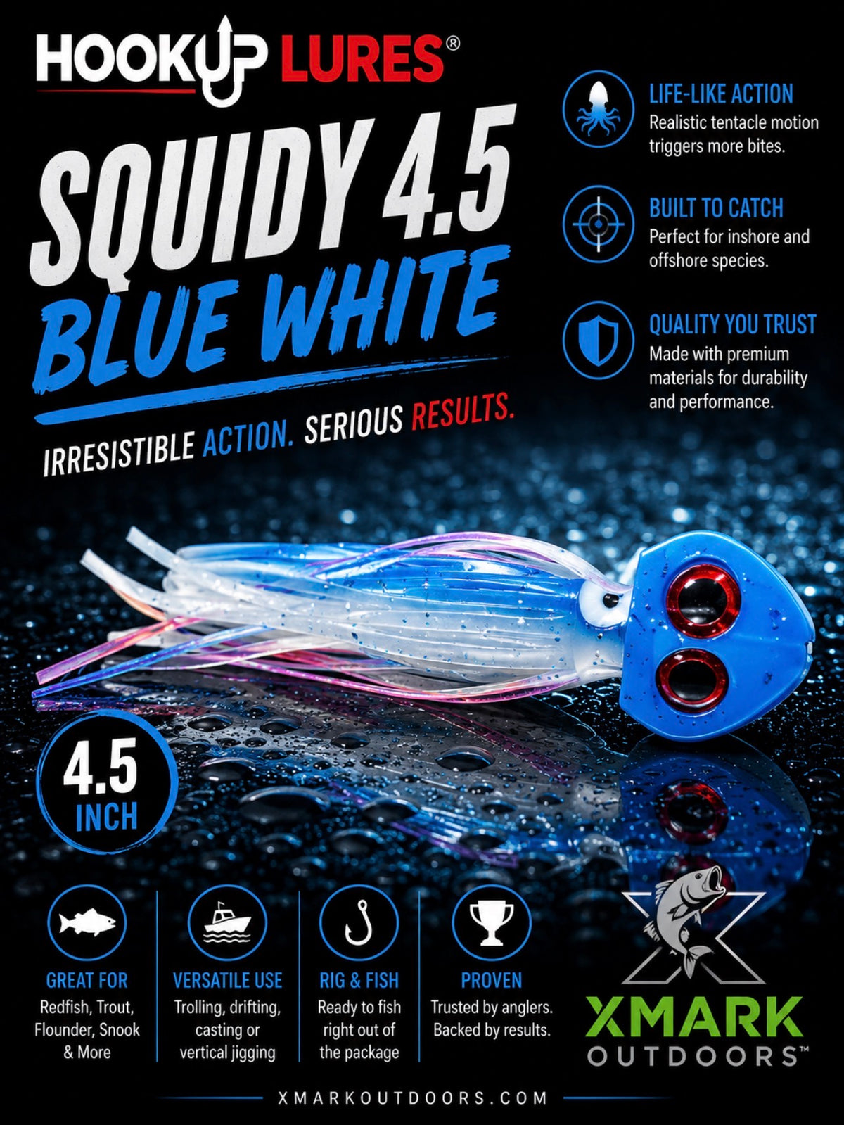 Hookup Lures Squidy 4.5