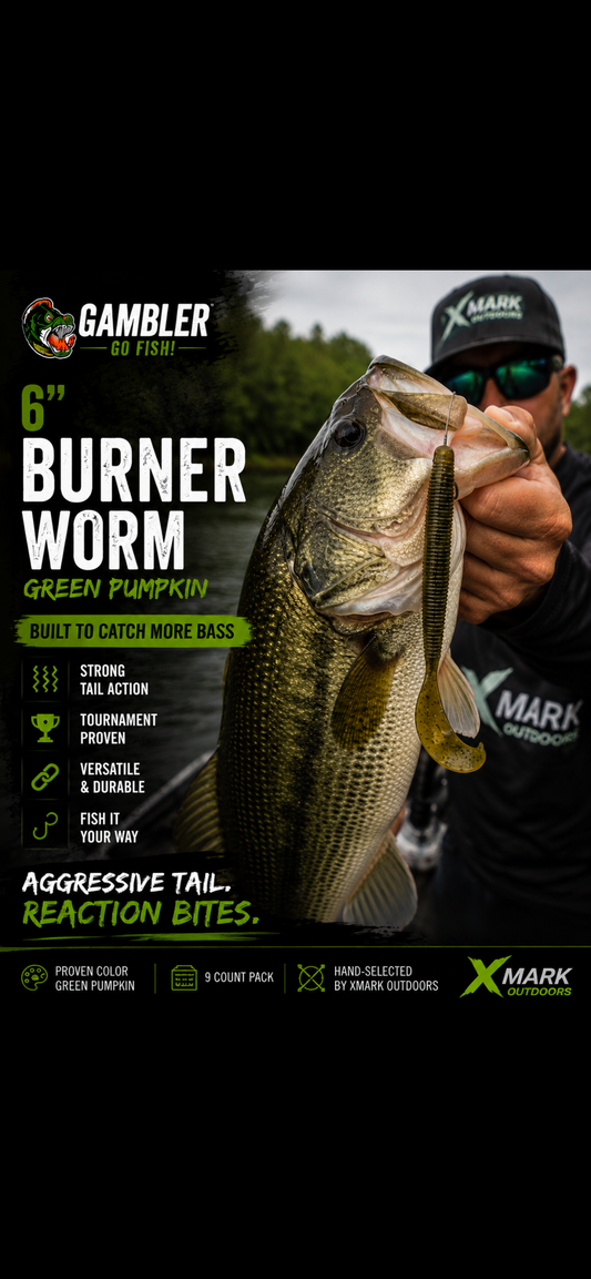Gambler 6” Burner Worm