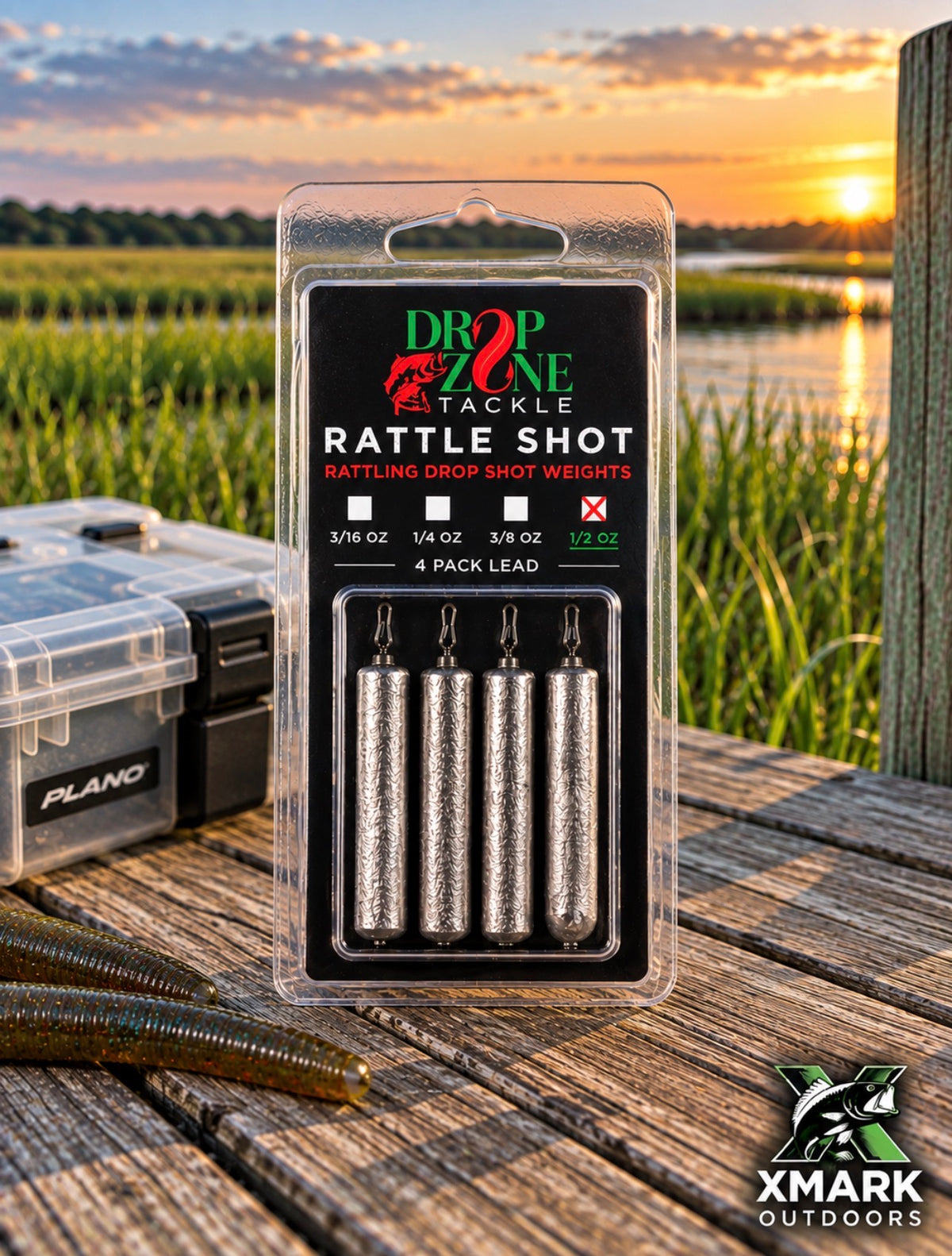 Missile Baits Rattle Shot Drop-Shot Weights