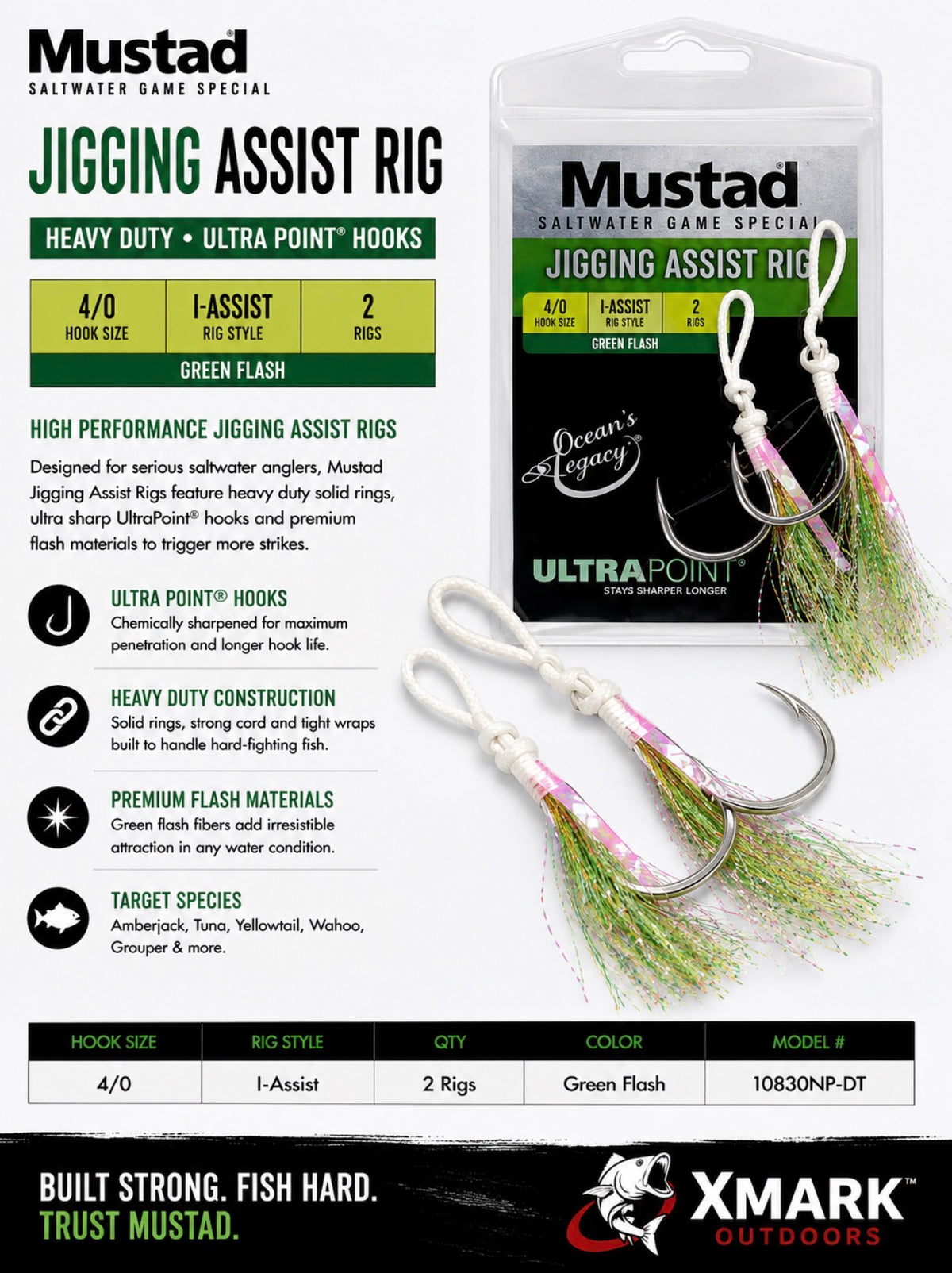 Mustad Jigging Assist Rigs