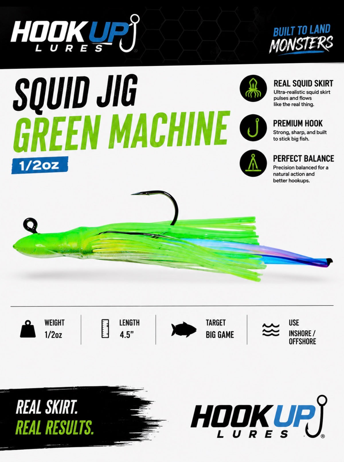 Hookup Lures Squid Jig