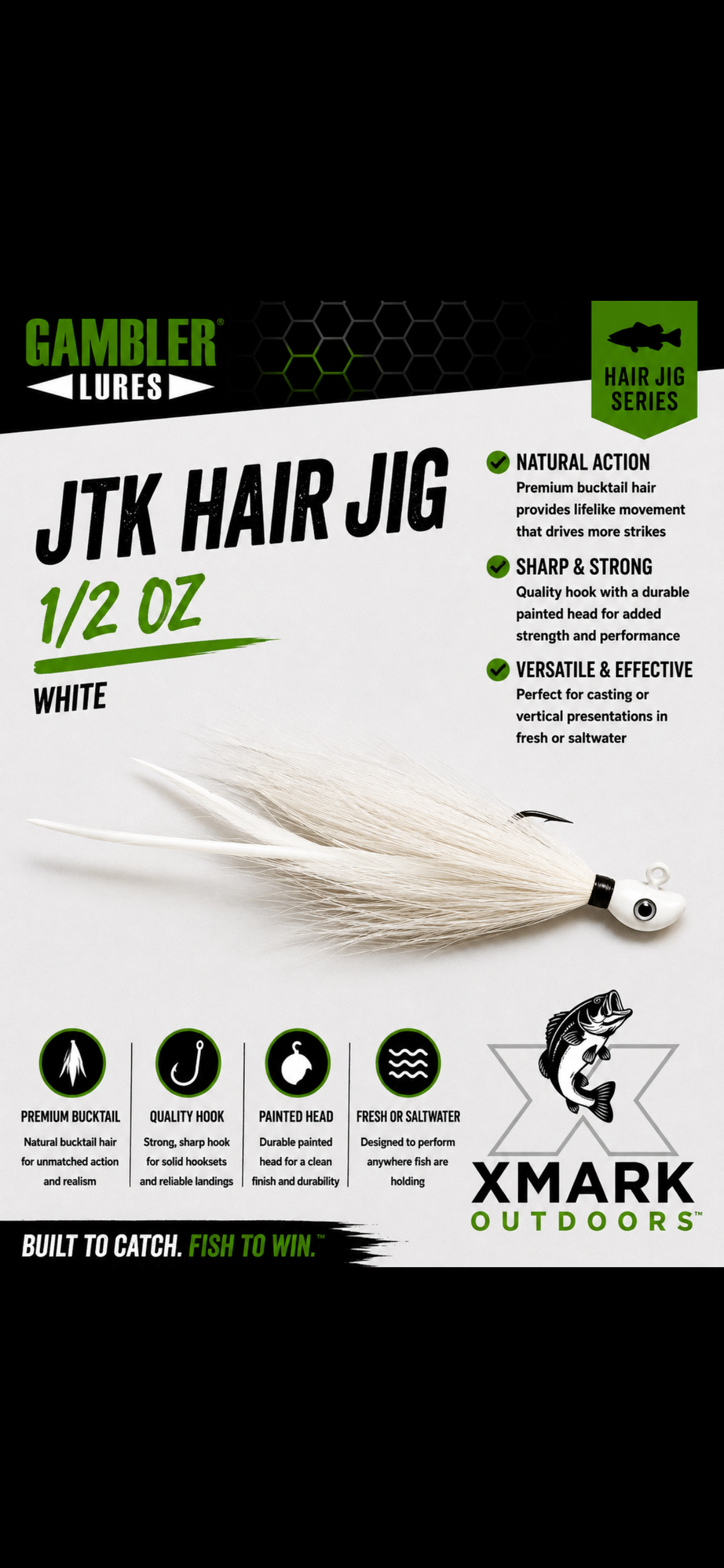 Gambler JTK Hair Jig