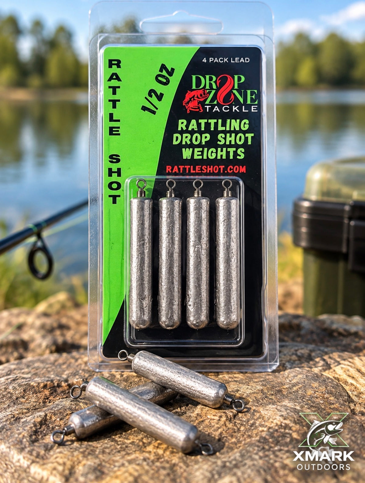 Missile Baits Rattle Shot Drop-Shot Weights