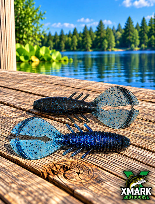 Missile Baits Chunky D 3.5-Inch Craw Bait - 6 Pack
