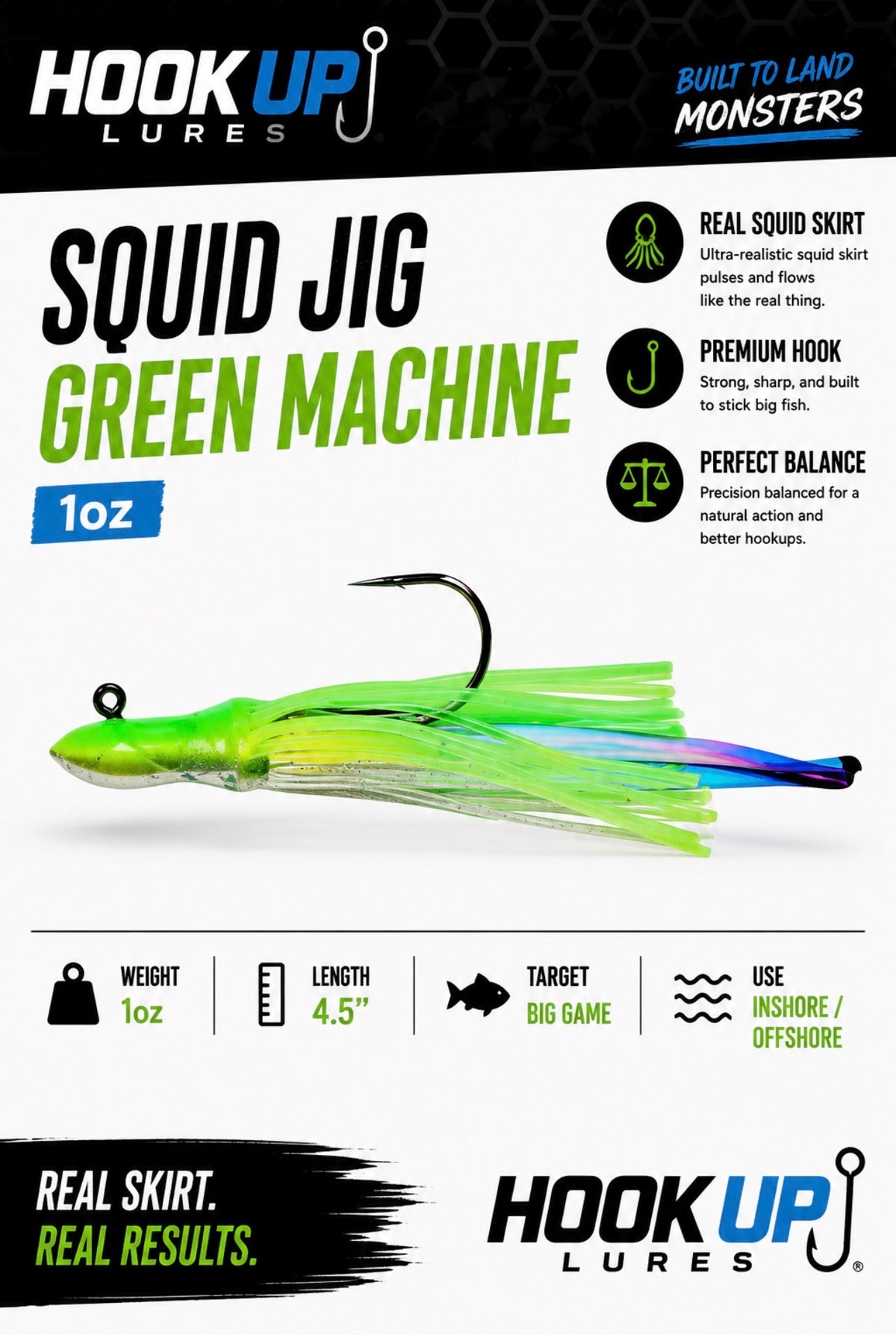 Hookup Lures Squid Jig