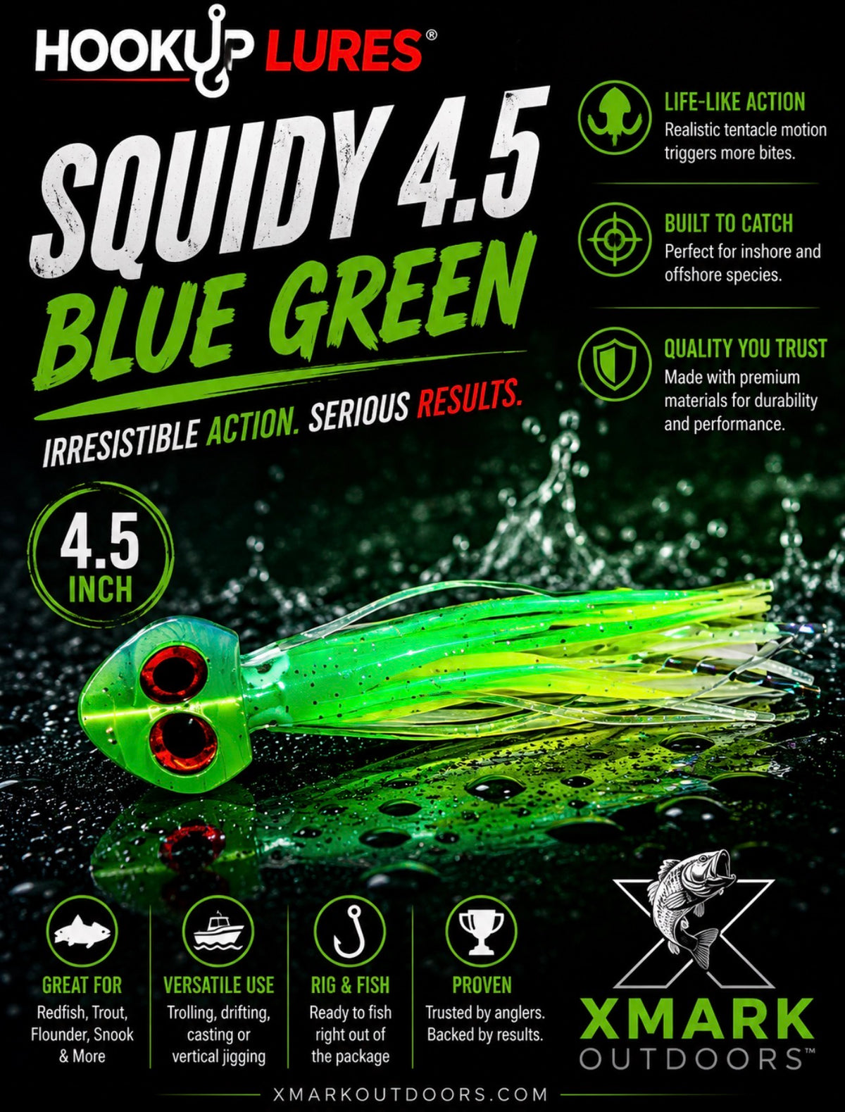 Hookup Lures Squidy 4.5