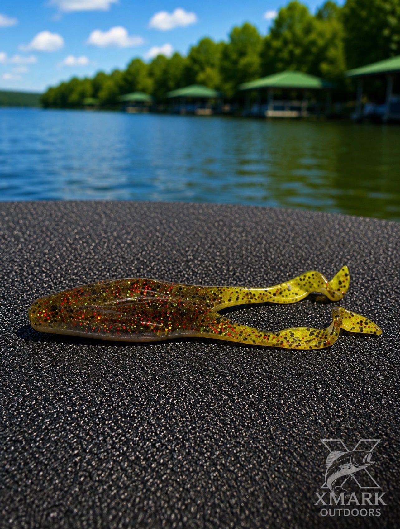Gambler Buzz’n Cane Toad – Weedless Topwater Frog for Bass (5 Pack)