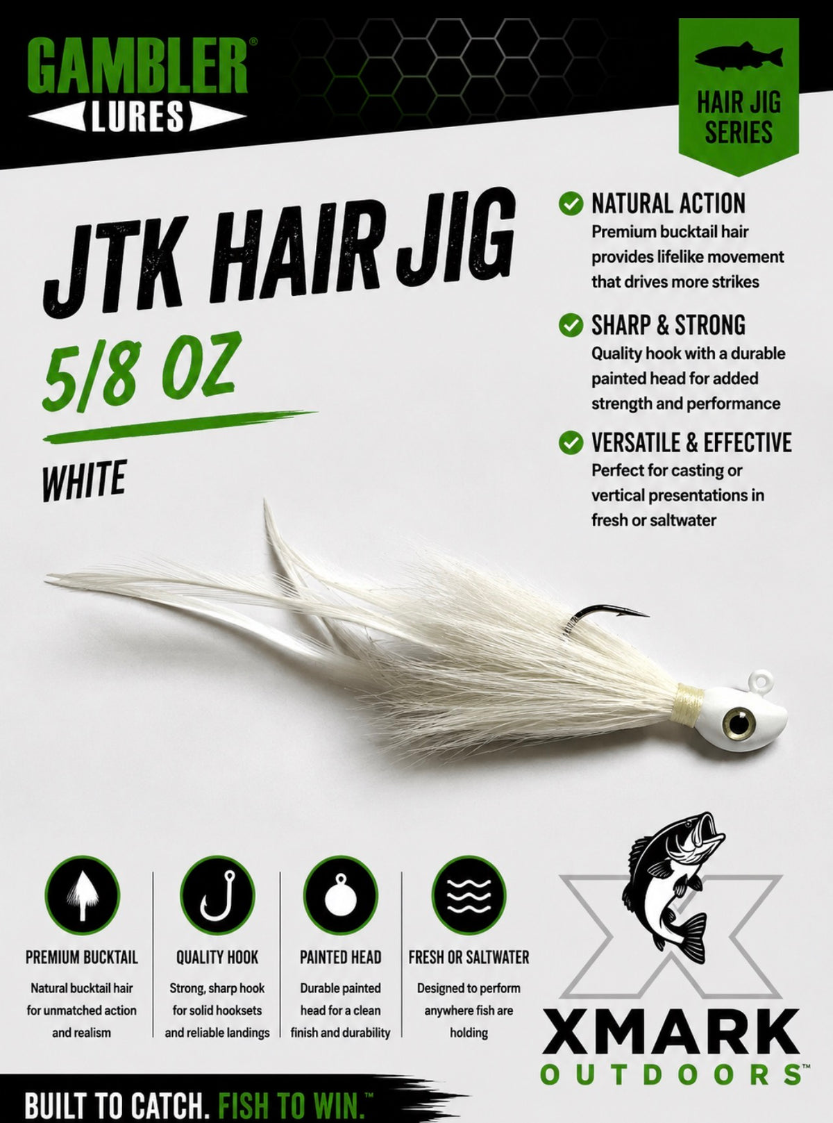 Gambler JTK Hair Jig