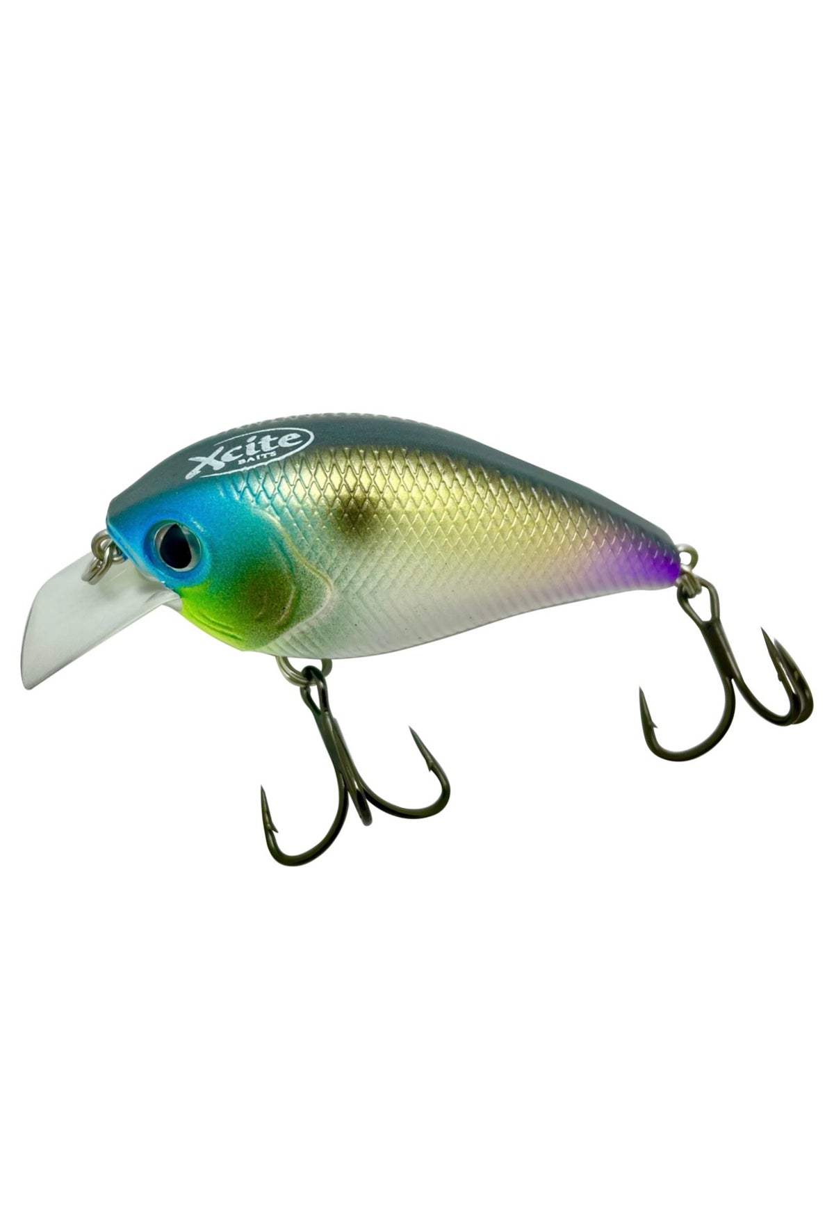 Xcite Baits XB-1 Deep Knock Rattling Squarebill 2-1/4" 3/8oz