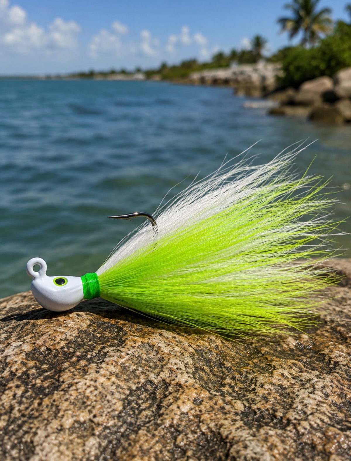 Hookup Lures Inshore Premium Series Bucktail 1/4 oz