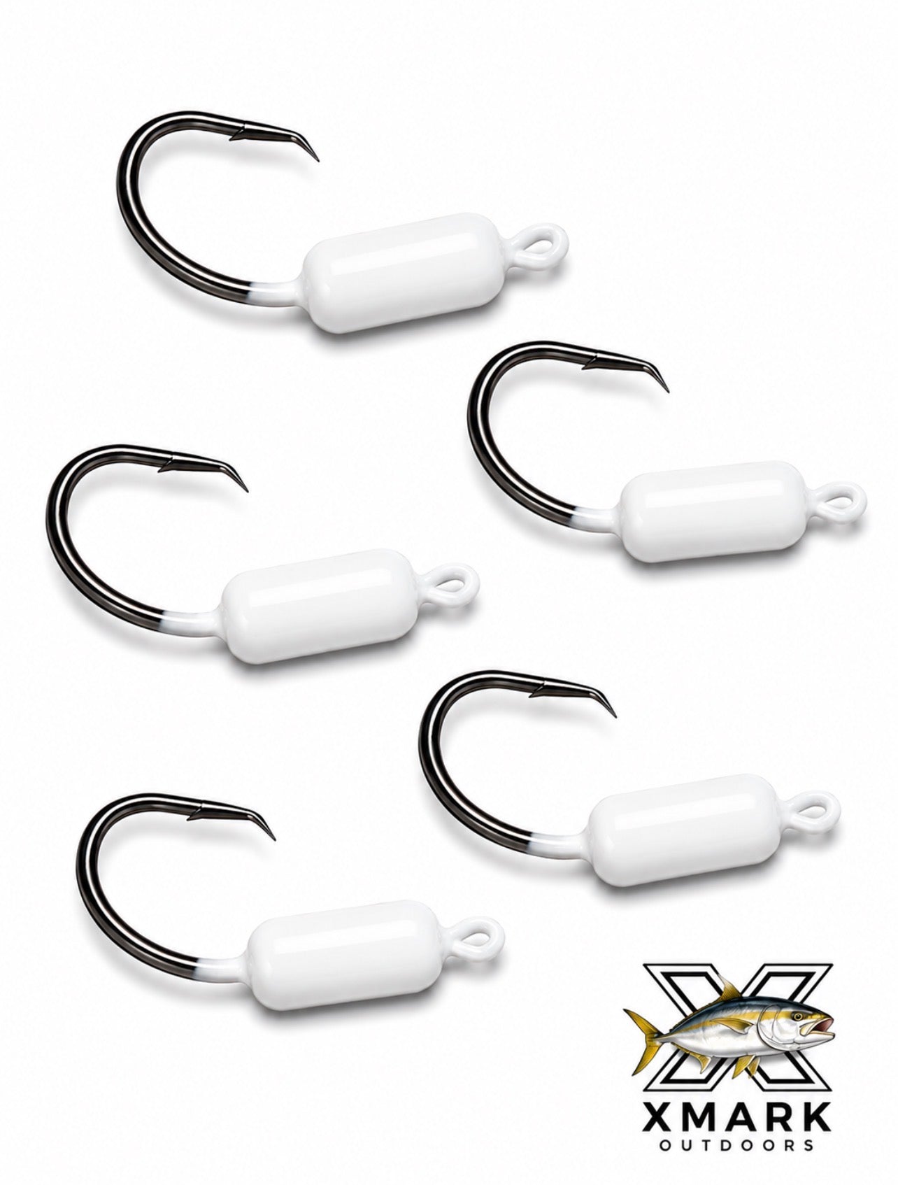 Hookup Lures Flag Finder Circle Hook Yellowtail Jig