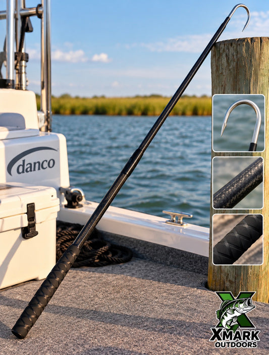 Danco 60-Inch Carbon Fiber Gaff with 2-Inch #316 Stainless Hook