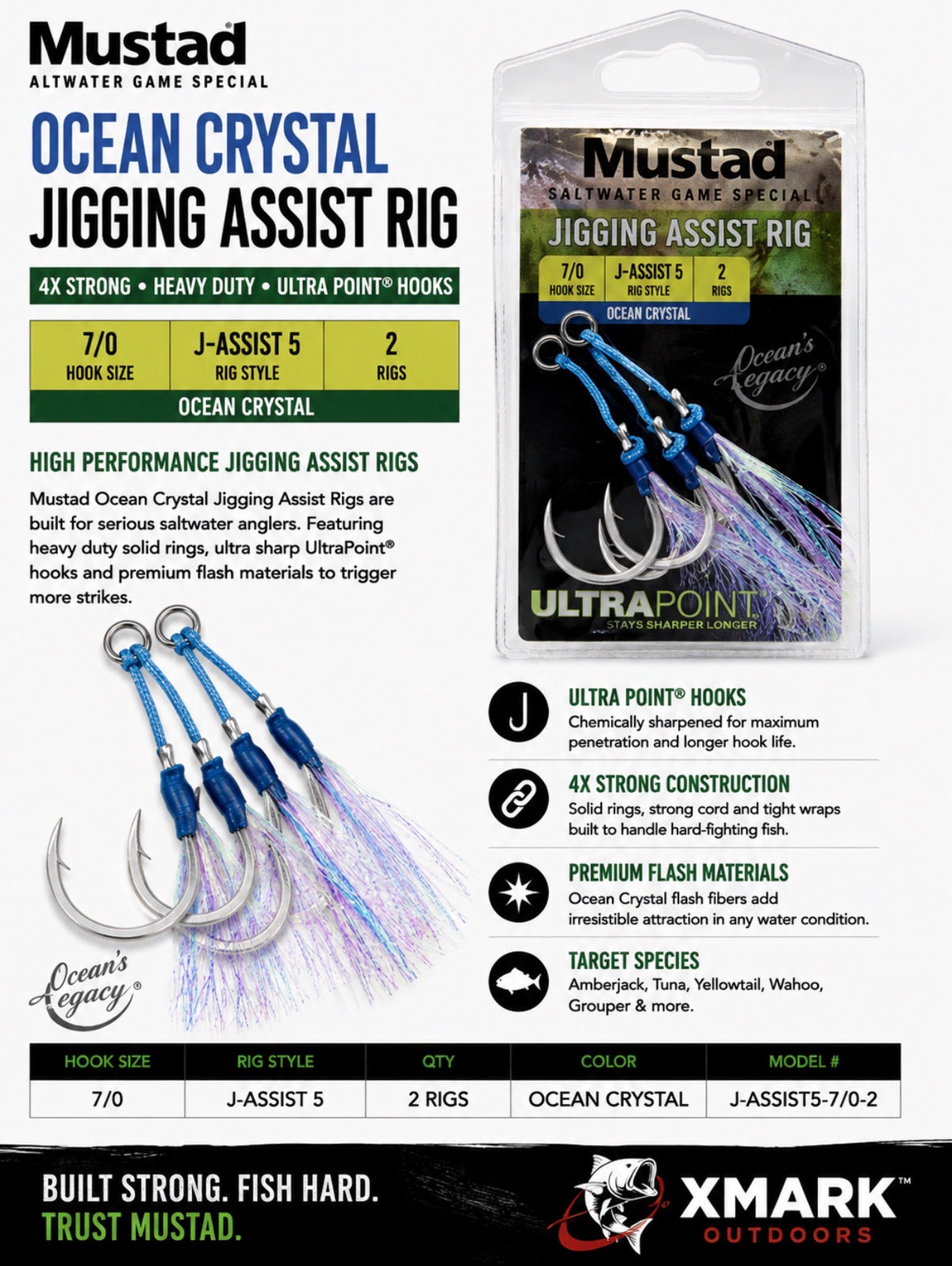 Mustad Jigging Assist Rigs