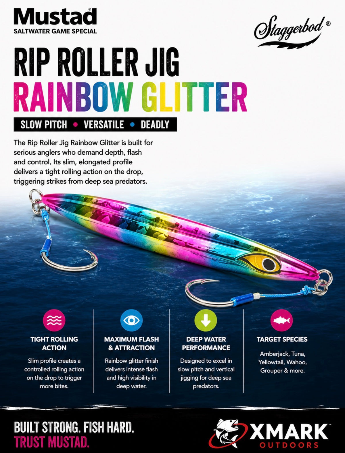 Mustad Rip Roller Slow Fall Jig
