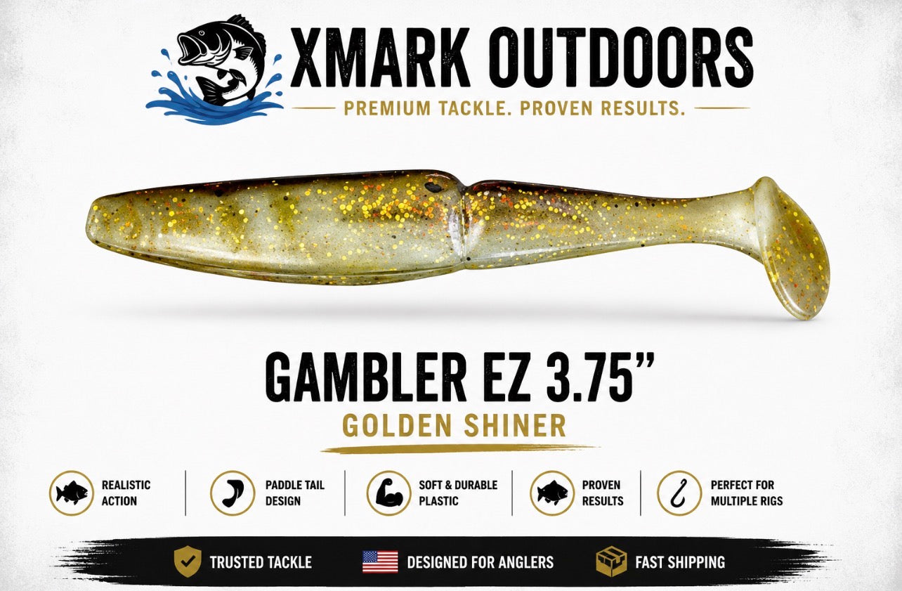 Gambler EZ 3.75” Paddle Tail Swimbait