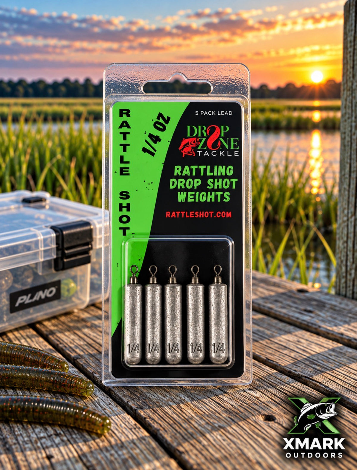 Missile Baits Rattle Shot Drop-Shot Weights