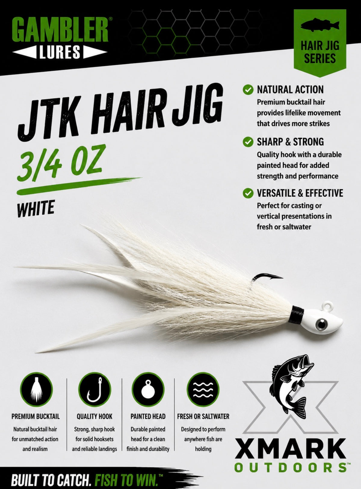 Gambler JTK Hair Jig