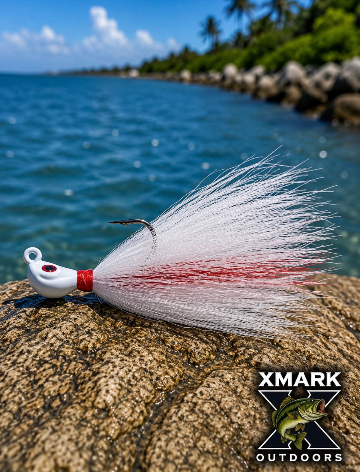 Hookup Lures Inshore Premium Series Bucktail 1/4 oz