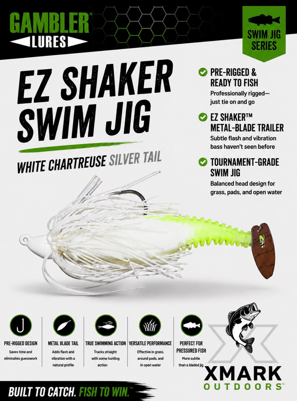 Gambler EZ Shaker Swim Jig