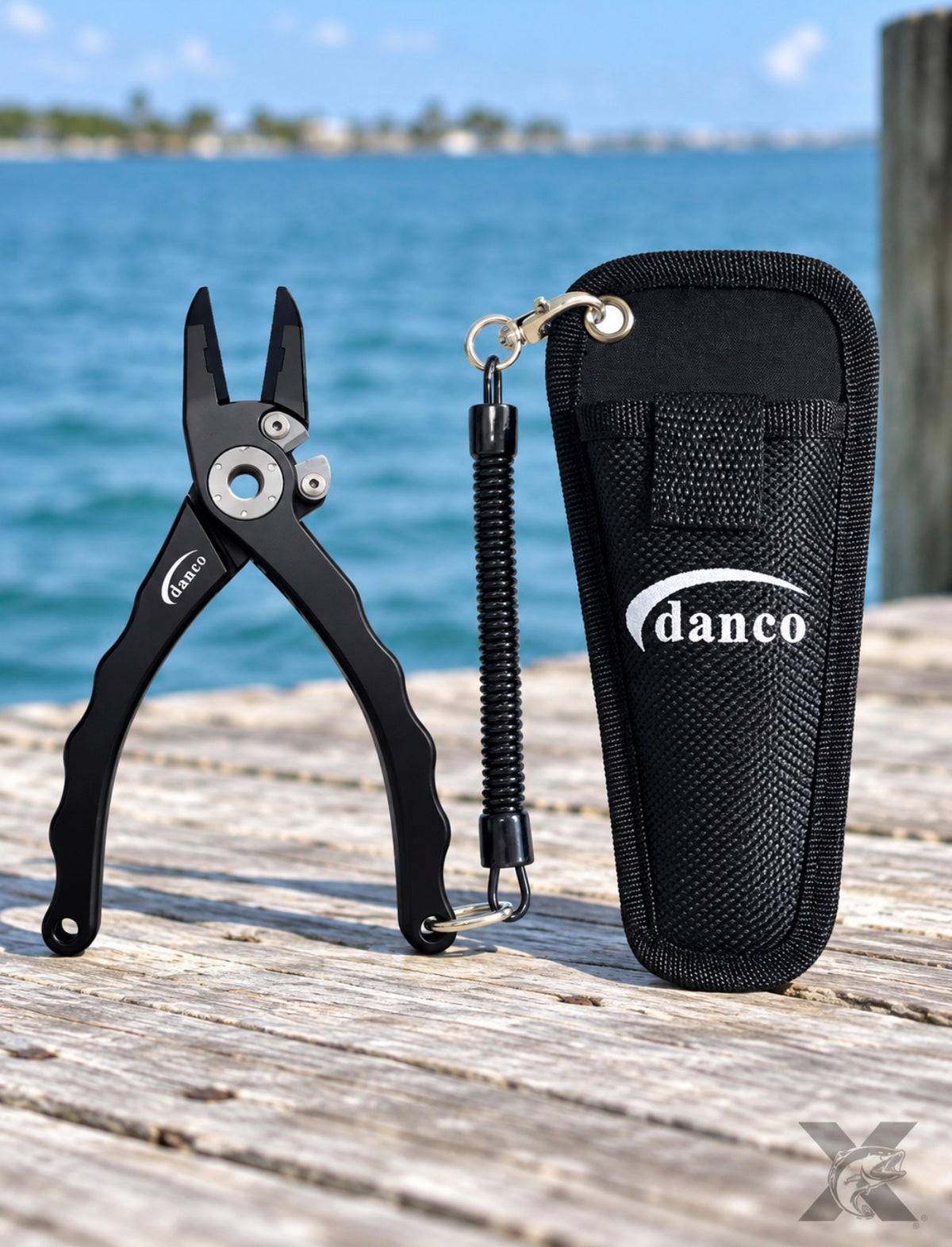 Danco 7-Inch Short-Jaw Aluminum Pliers – Black