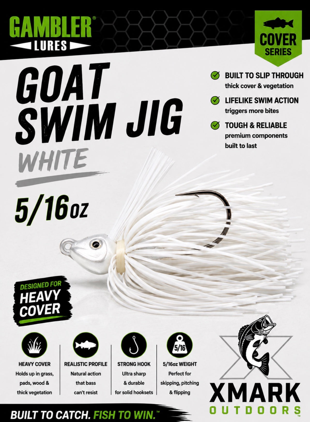 Gambler GOAT Swim Jig