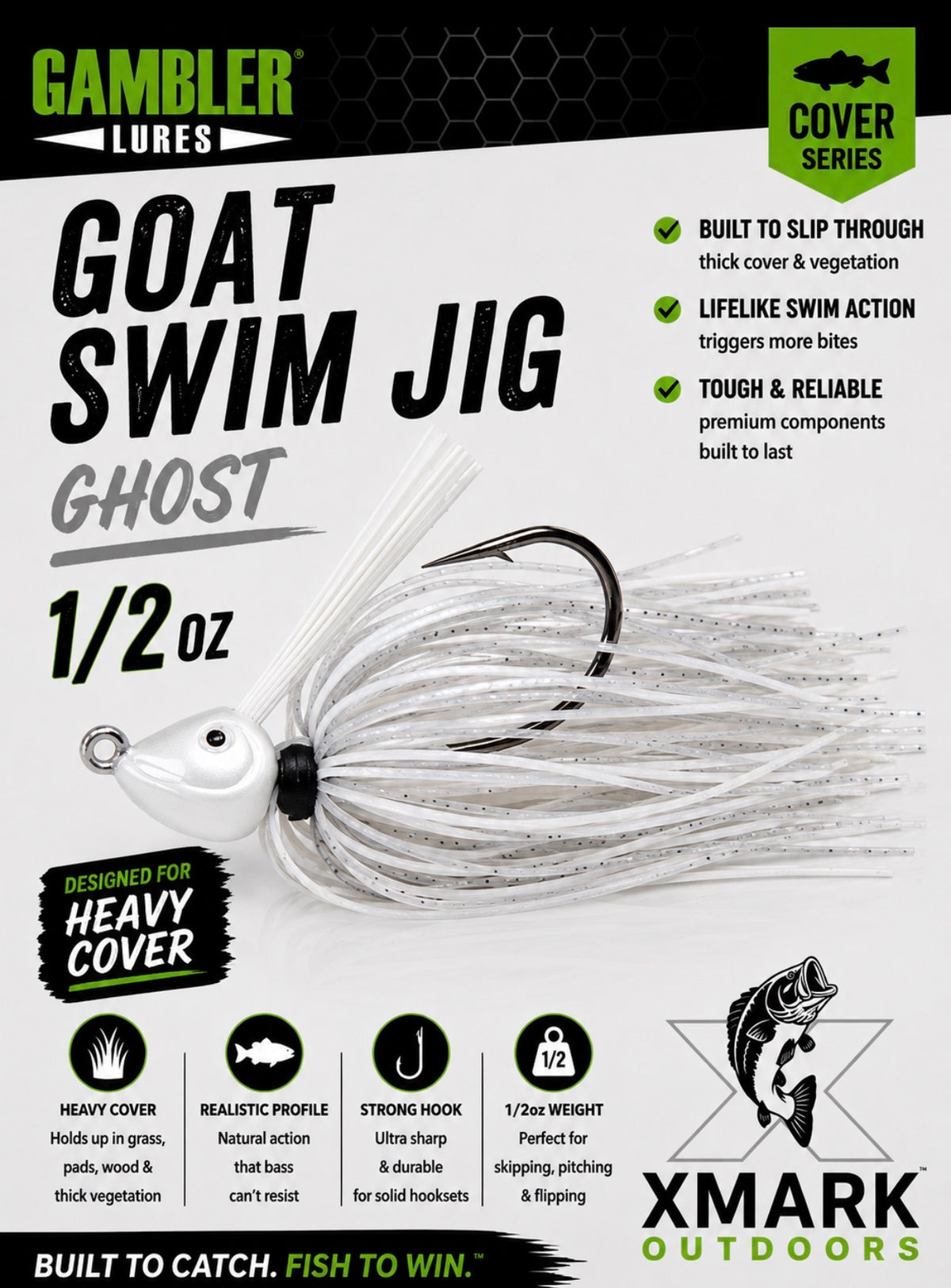 Gambler GOAT Swim Jig