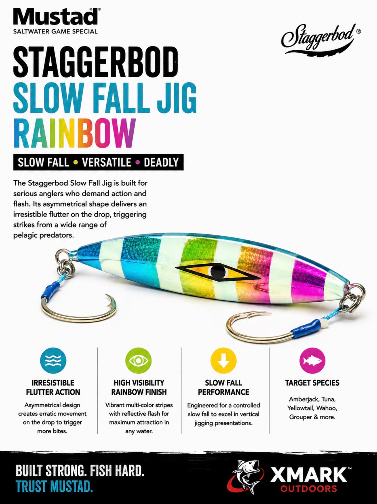 Mustad Staggerbod Slow Fall Jig