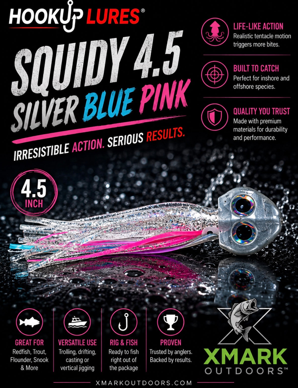 Hookup Lures Squidy 4.5