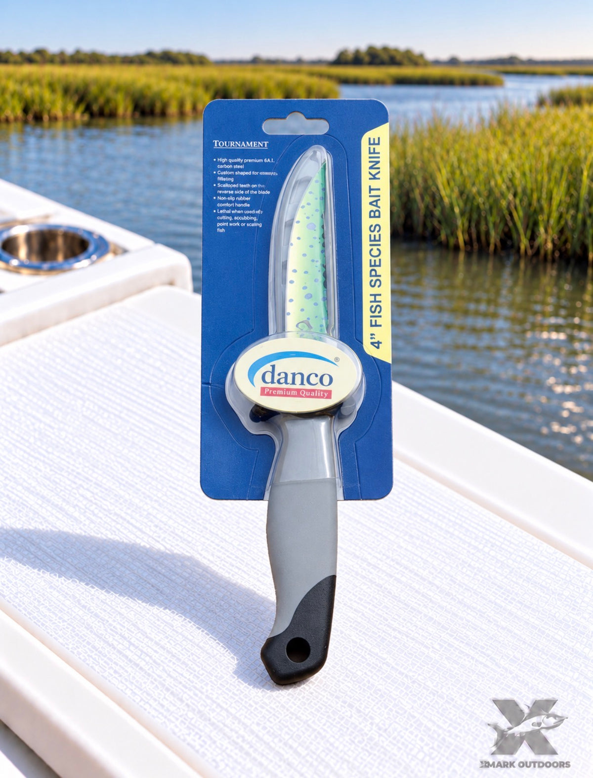 Danco Fish Species 4-Inch Bait Knife