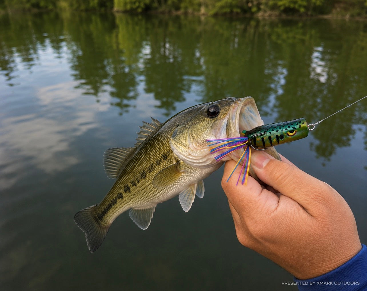 Gambler Popping Frog – Topwater Bass Frog