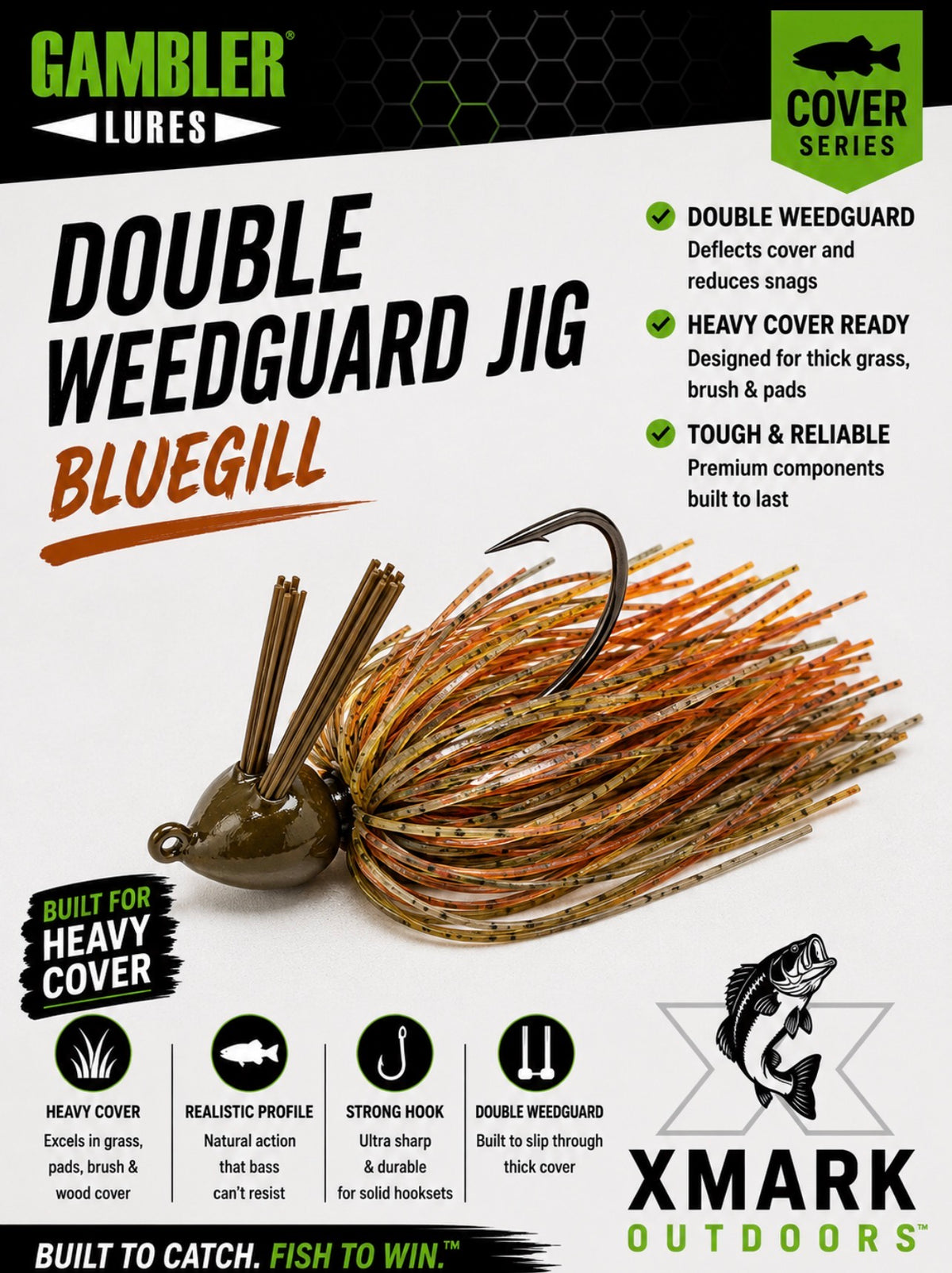 Gambler Double Weedguard Jig