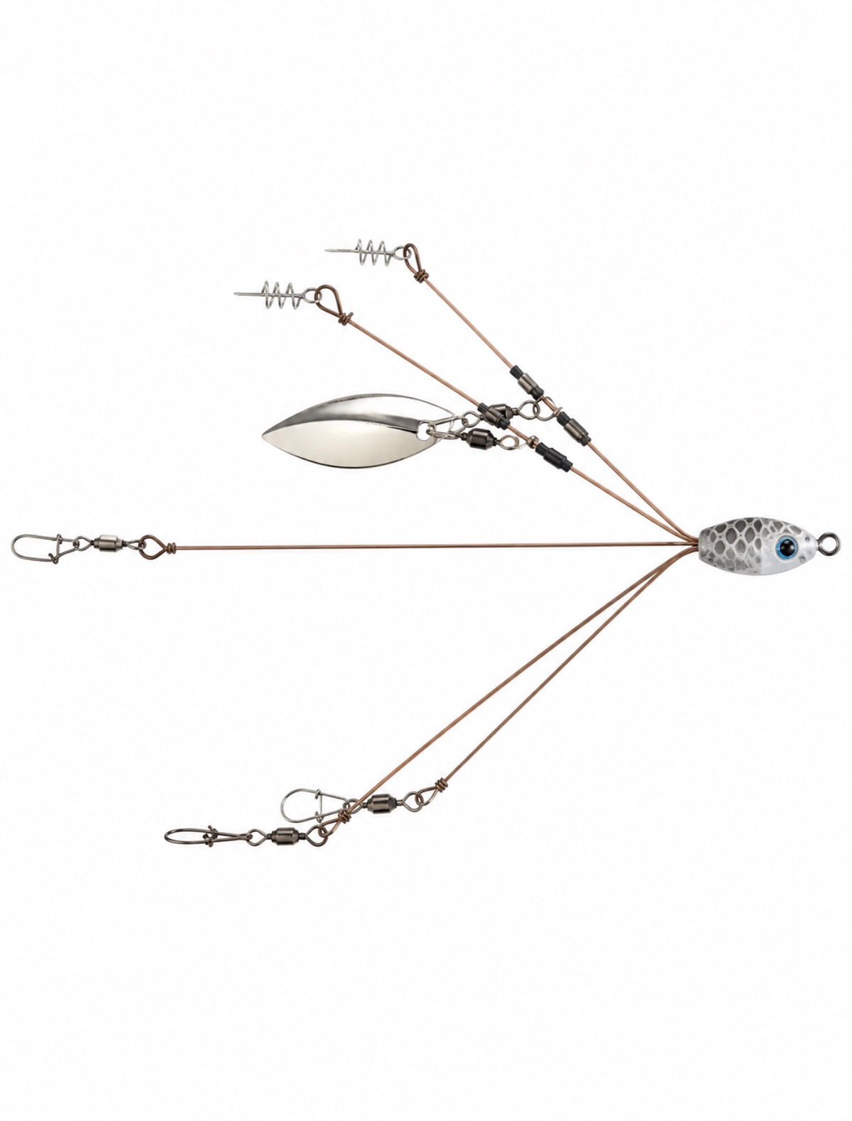 Hog Farmer Tactical Bassin Flex Umbrella Rigs